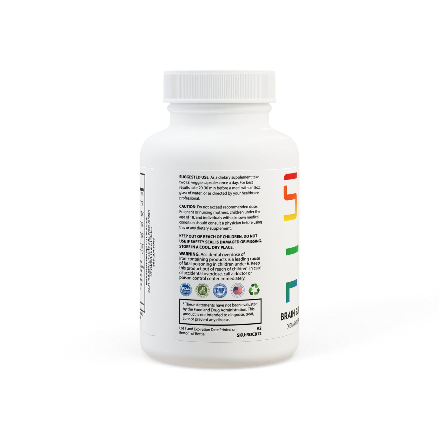 Brain Support Complex Supplement (60 Capsules)