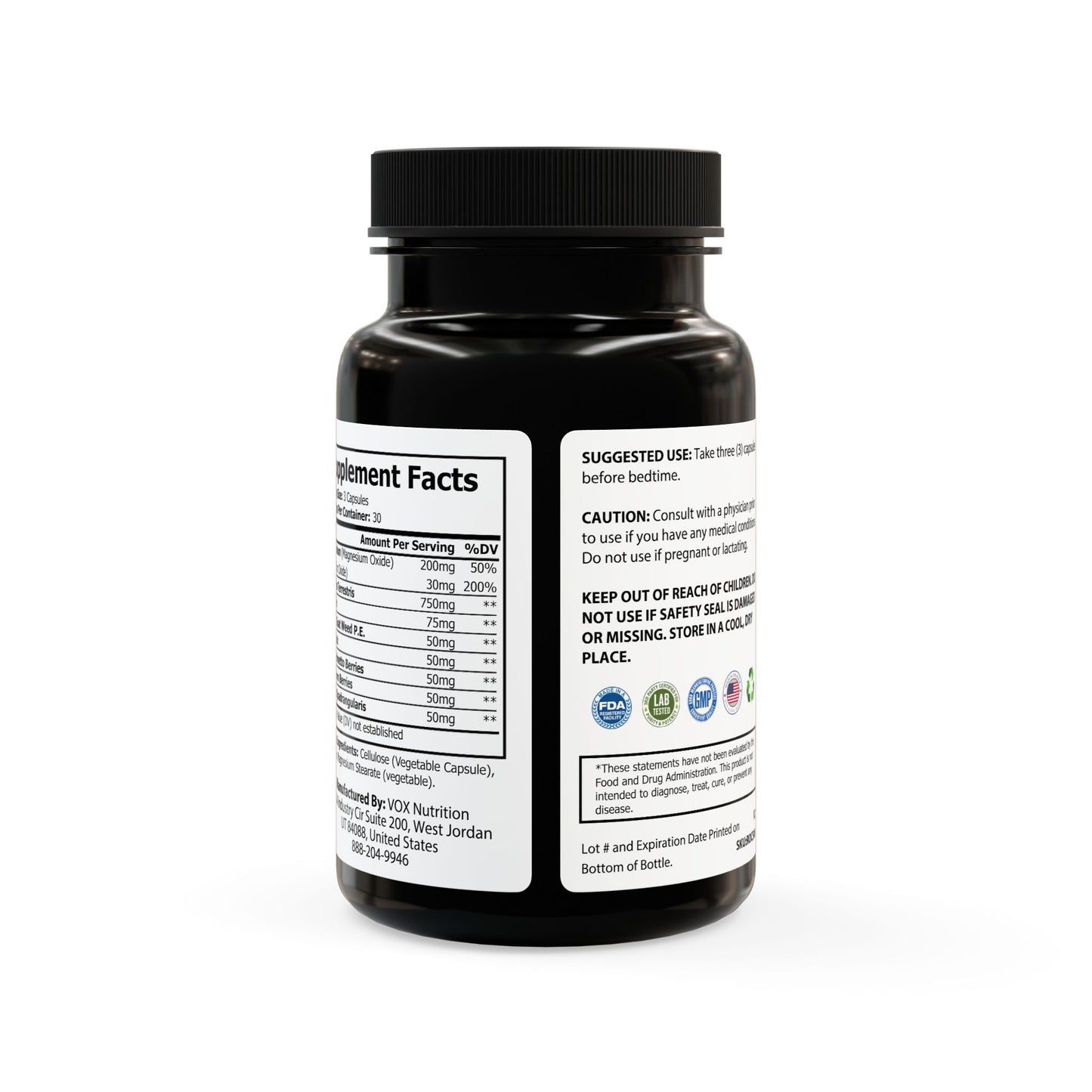 Magnesium + Zinc Complex – Strength, Performance, Recovery (90 Capsules)