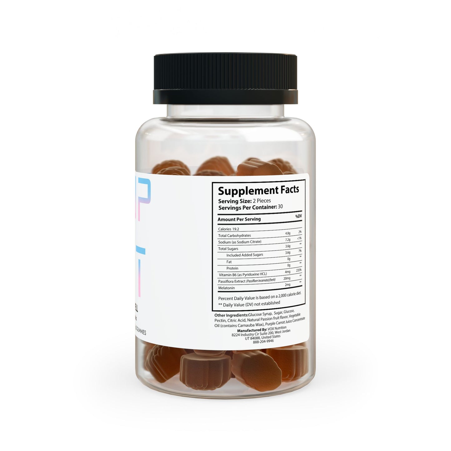 Sleep Well Gummies – Nighttime Recovery & Relaxation (60 Gummies)