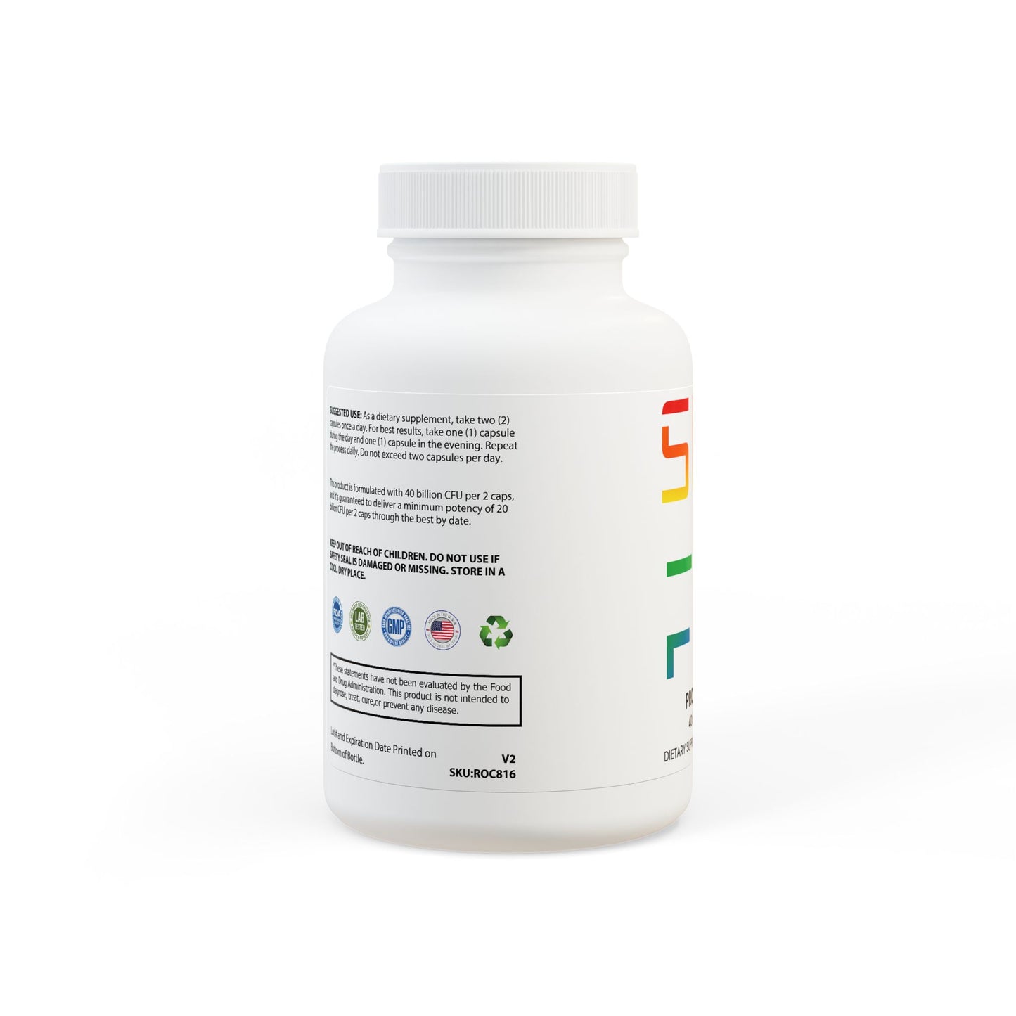 Probiotic Supplement – Gut Health Meets Performance (60 Capsules)