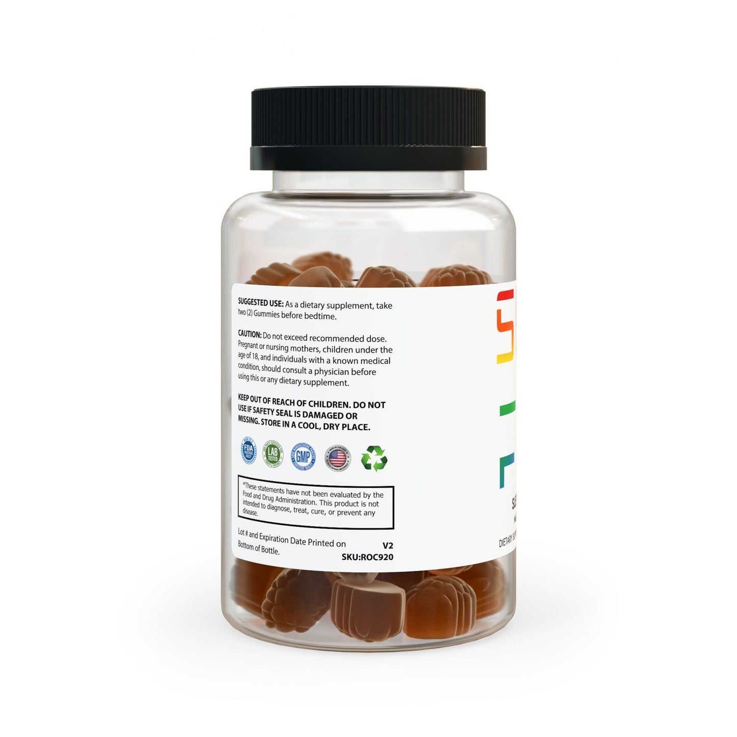 Sleep Well Gummies – Nighttime Recovery & Relaxation (60 Gummies)