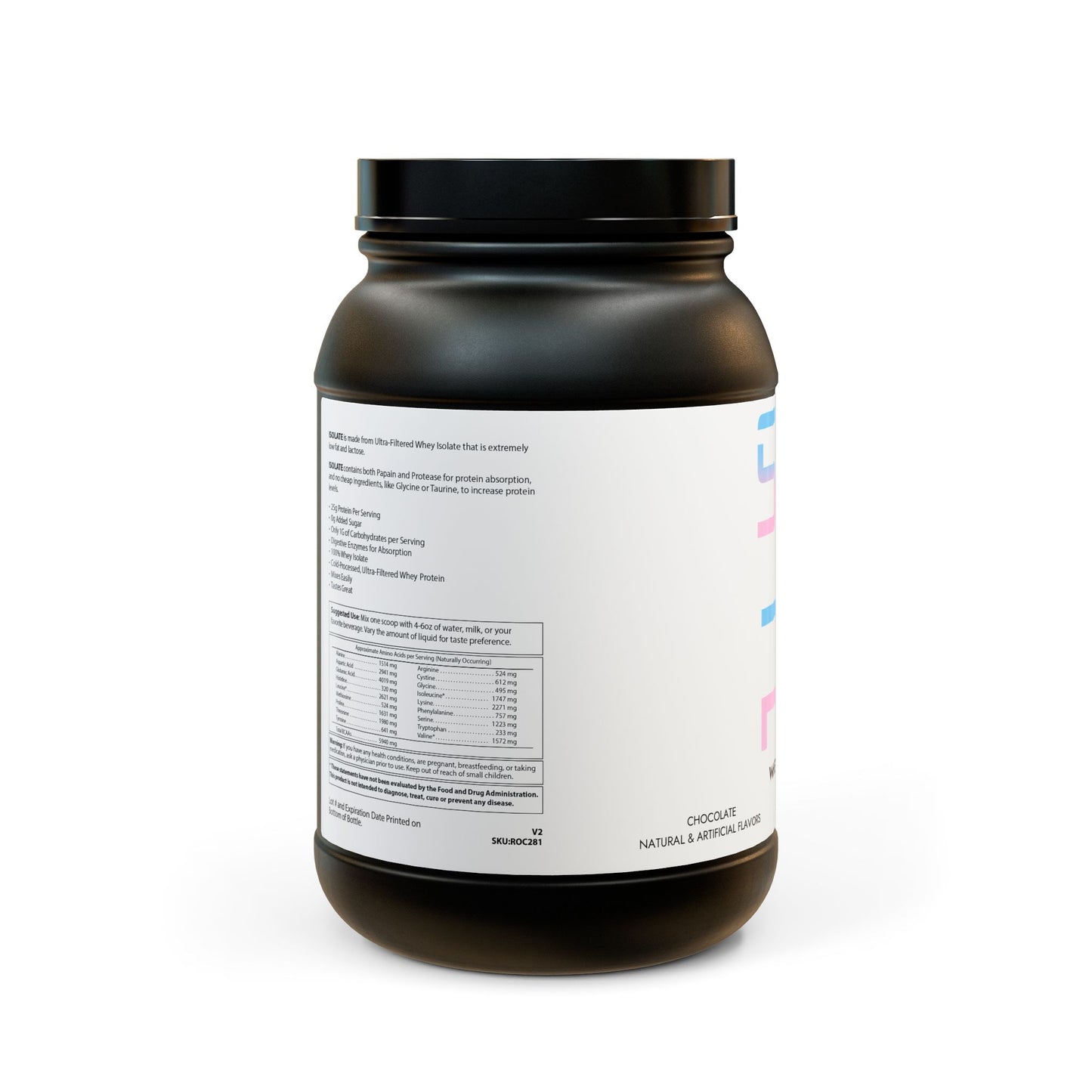 Whey Isolate Protein Supplement – Strength Meets Recovery (907g, 2lb)