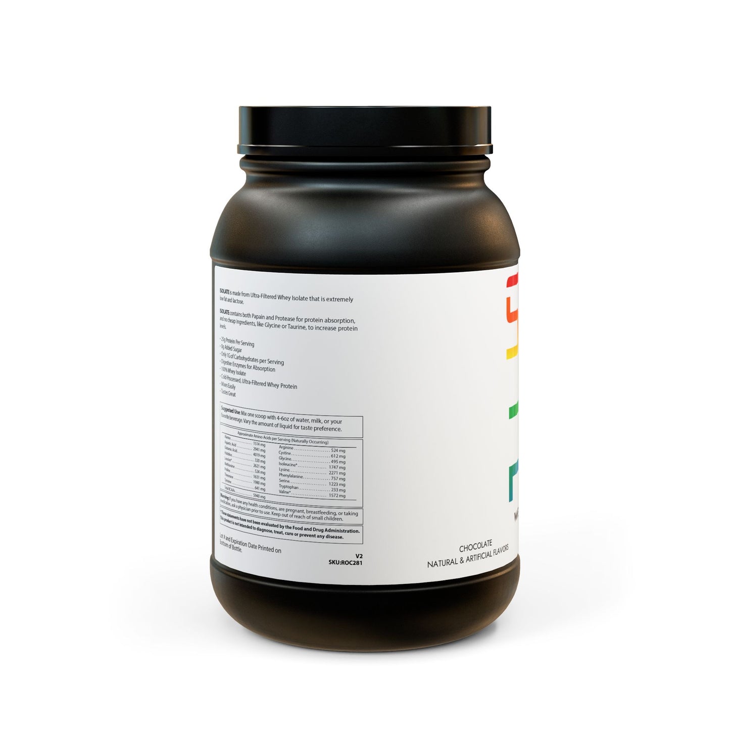Whey Isolate Protein Supplement – Strength Meets Recovery (907g, 2lb)