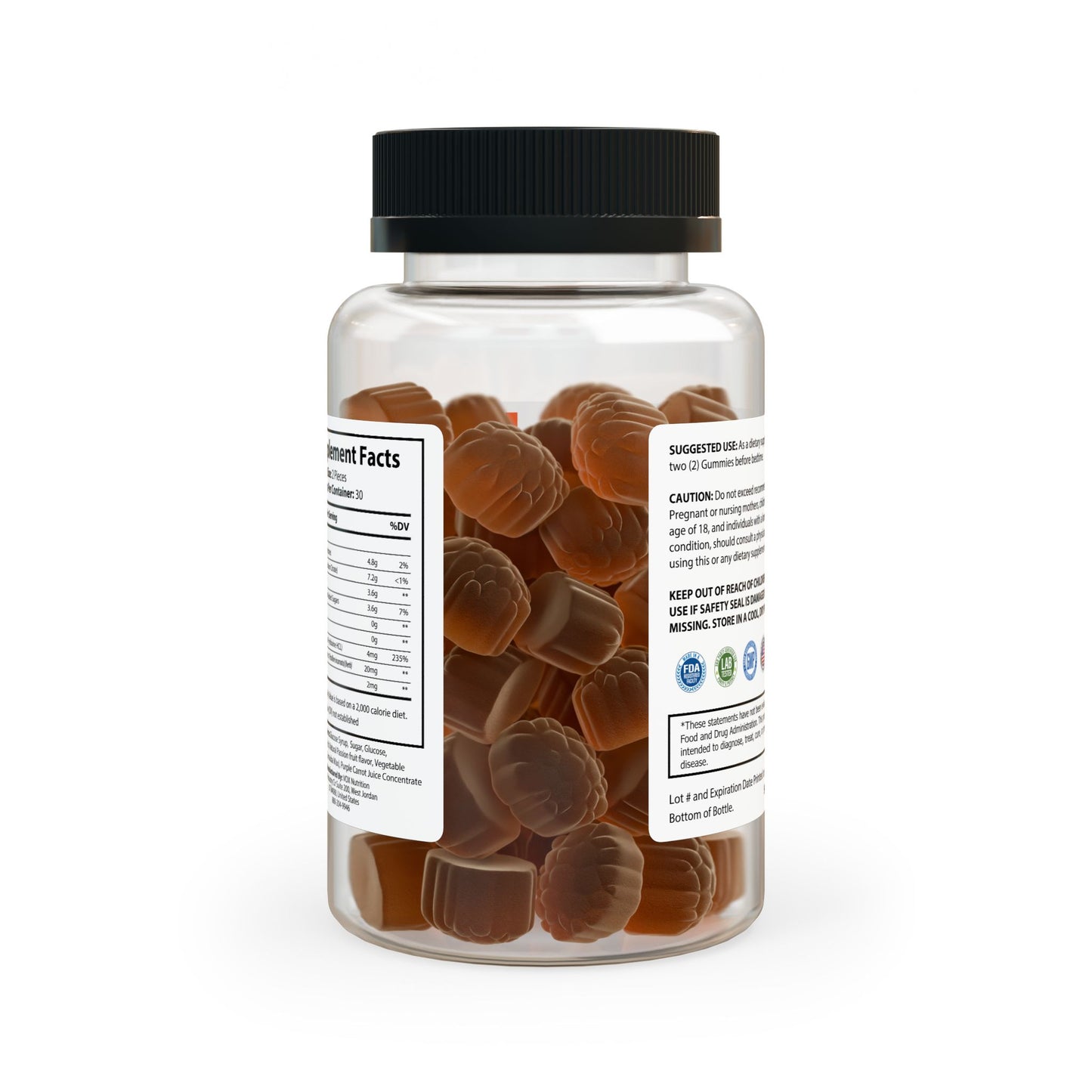 Sleep Well Gummies – Nighttime Recovery & Relaxation (60 Gummies)