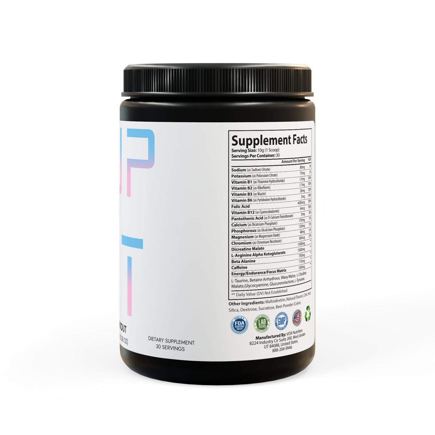 Watermelon Pre-Workout – Energy, Focus & Performance Support (45 Servings)