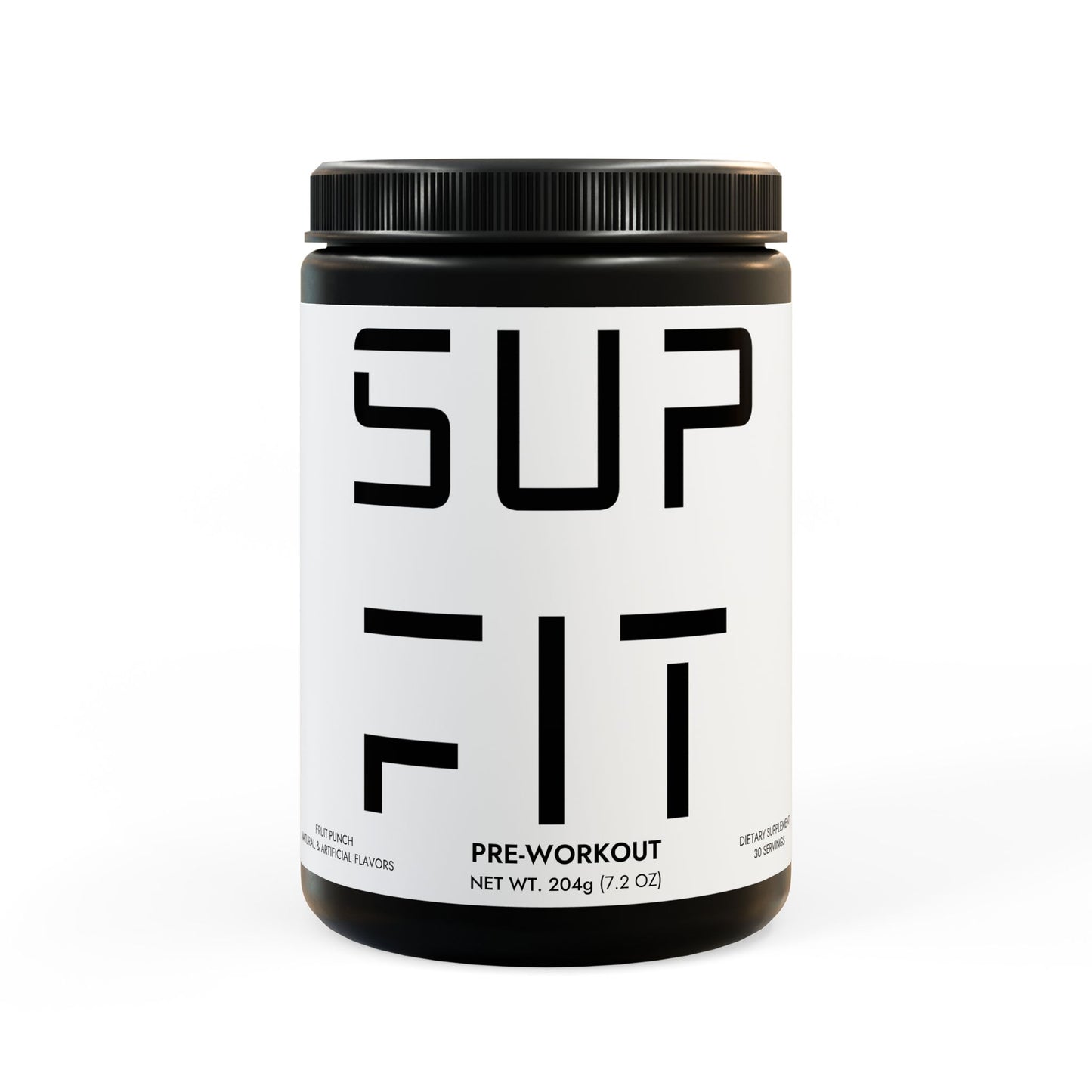 Fruit Punch Pre-Workout - Focus, Power & Performance Support (204g, 7.1oz)