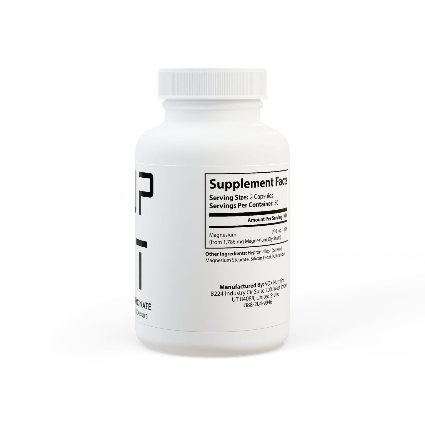 Magnesium Glycinate – Daily Performance Support (60 Capsules)