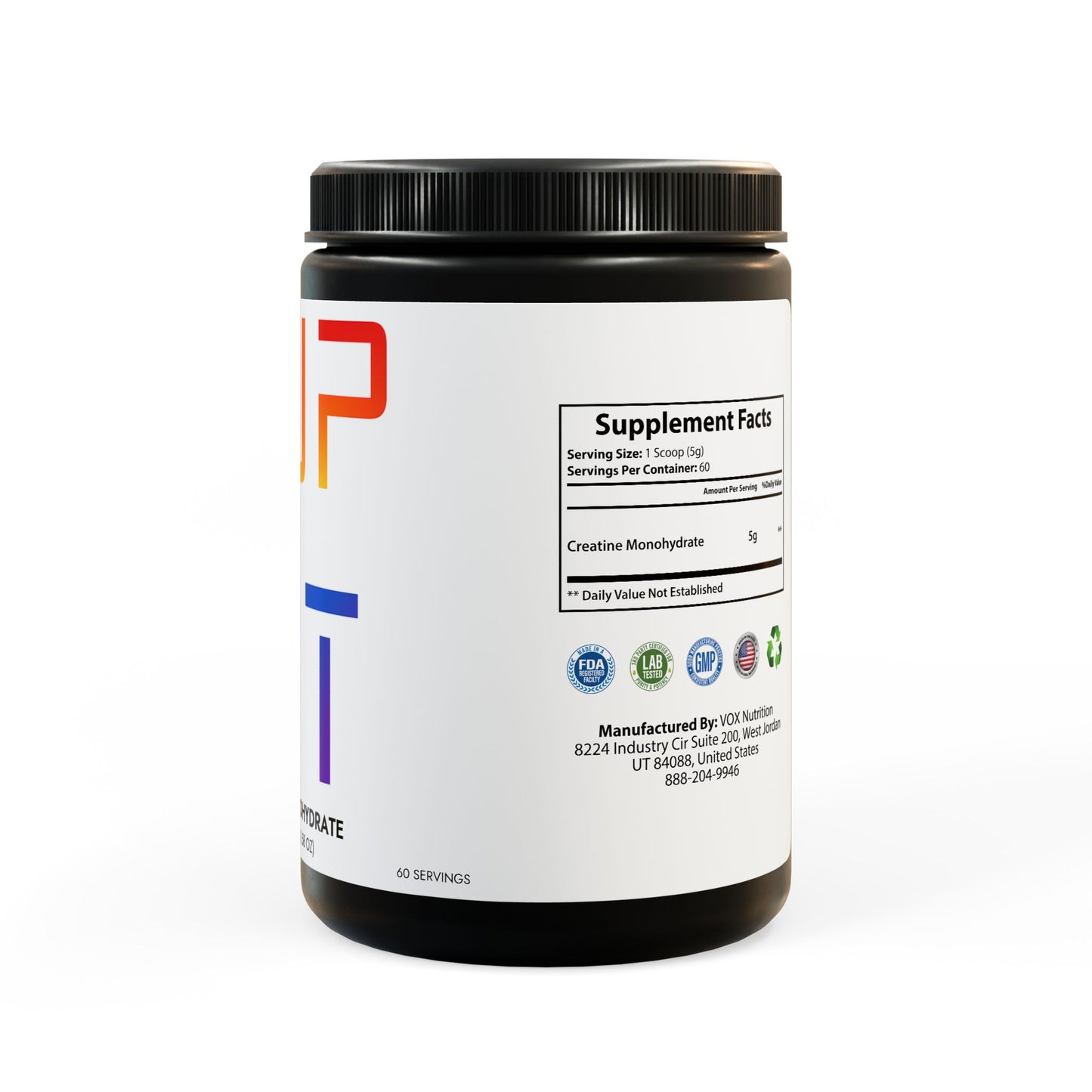 Creatine Monohydrate – Power, Performance, Recovery (300g, 10.58oz)
