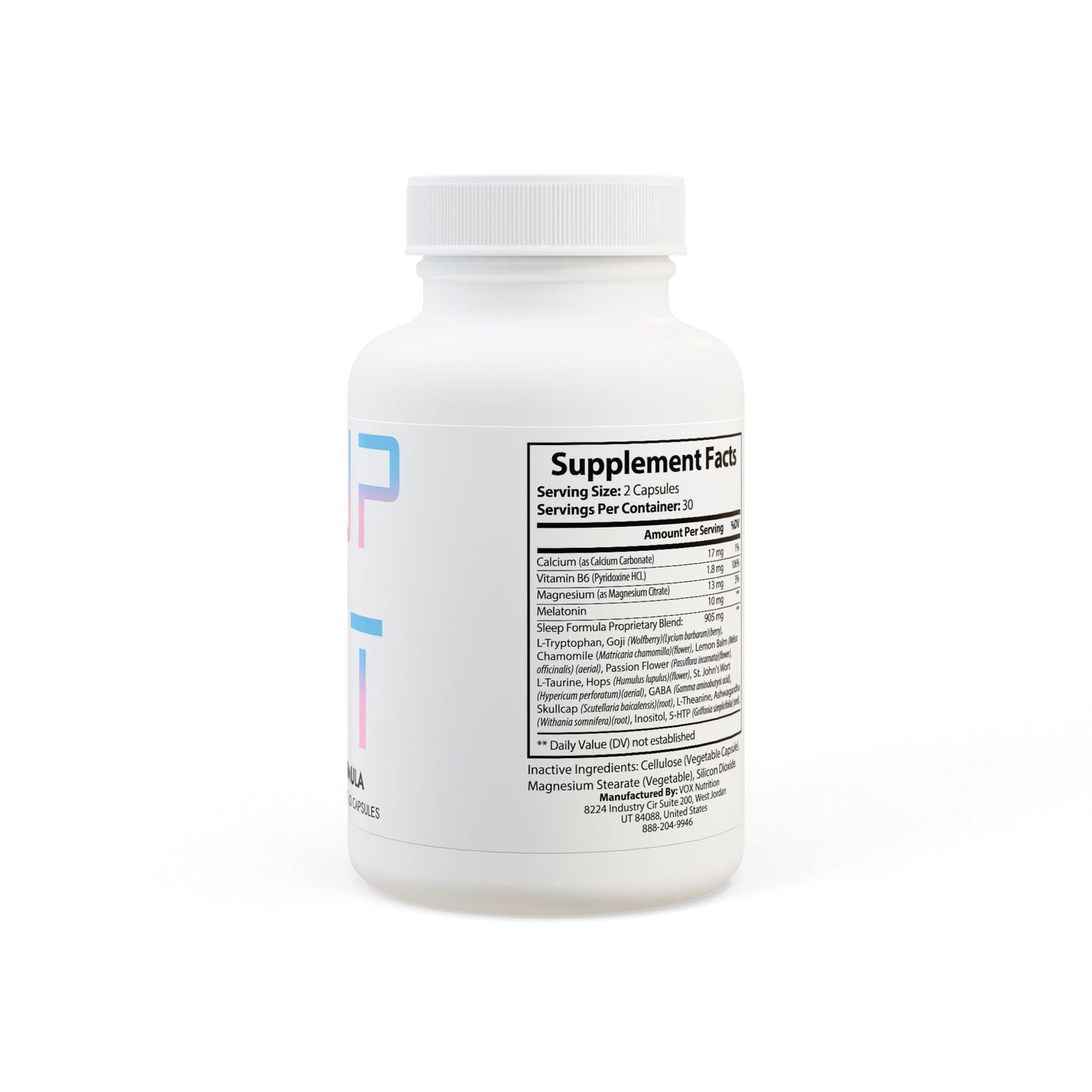 Deep Sleep Formula – Plant-Powered Sleep Support (60 Capsules)