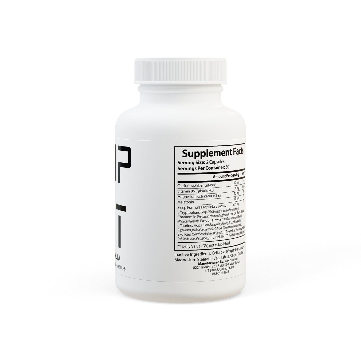 Deep Sleep Formula – Plant-Powered Sleep Support (60 Capsules)