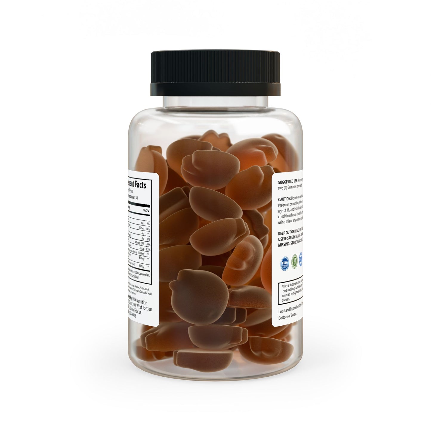 Apple Cider Vinegar Gummies – Performance & Wellness Support (60 Gummies)