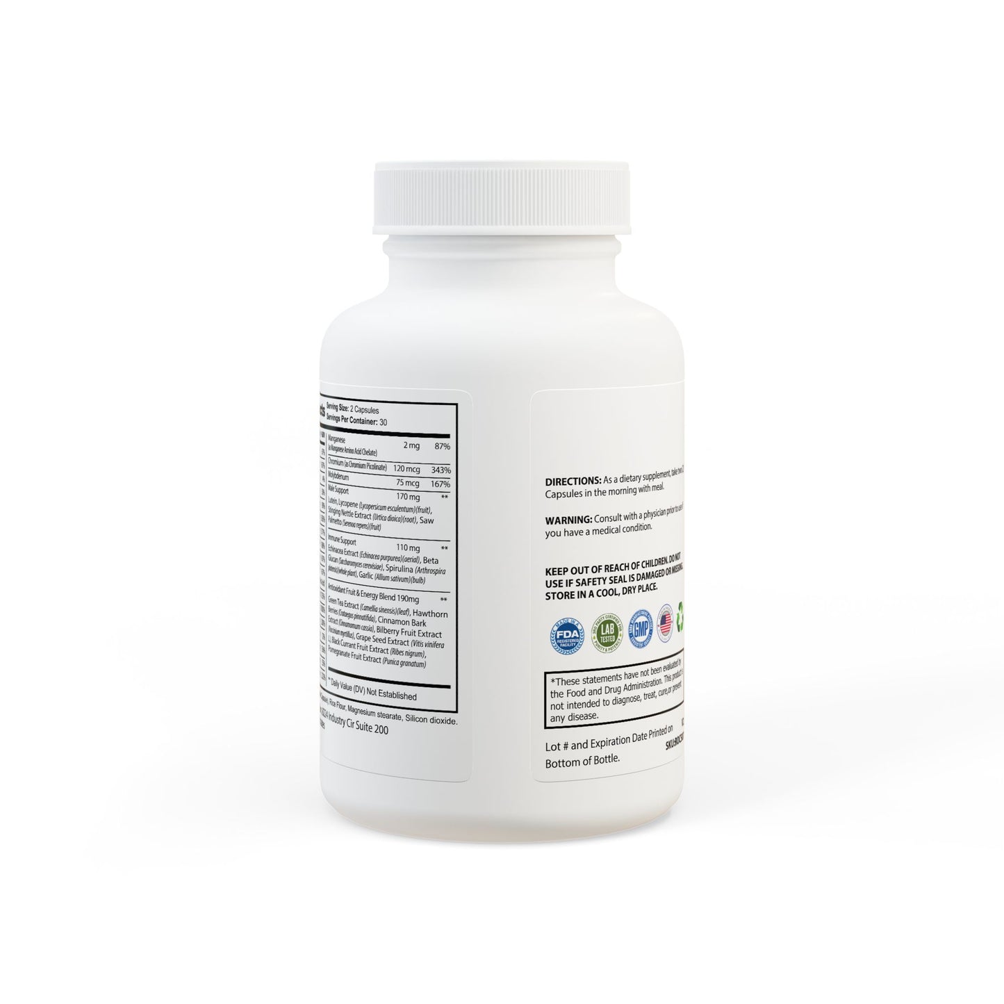 Men’s Multivitamin – Energy, Performance & Immune Support (60 Capsules)