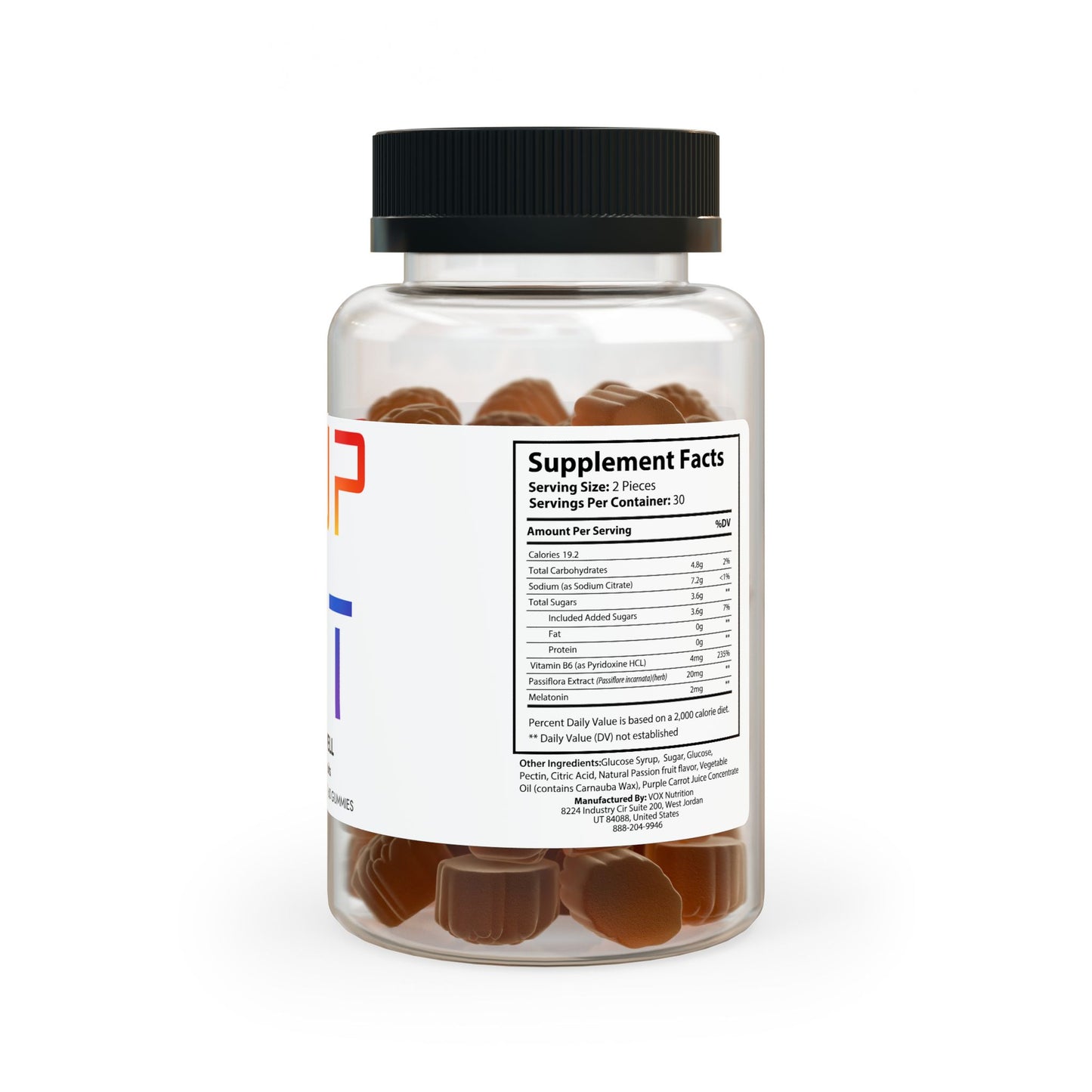 Sleep Well Gummies – Nighttime Recovery & Relaxation (60 Gummies)