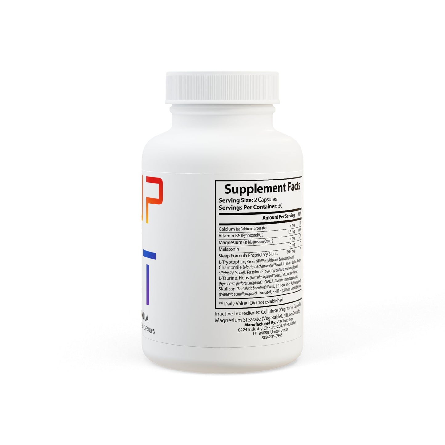 Deep Sleep Formula – Plant-Powered Sleep Support (60 Capsules)