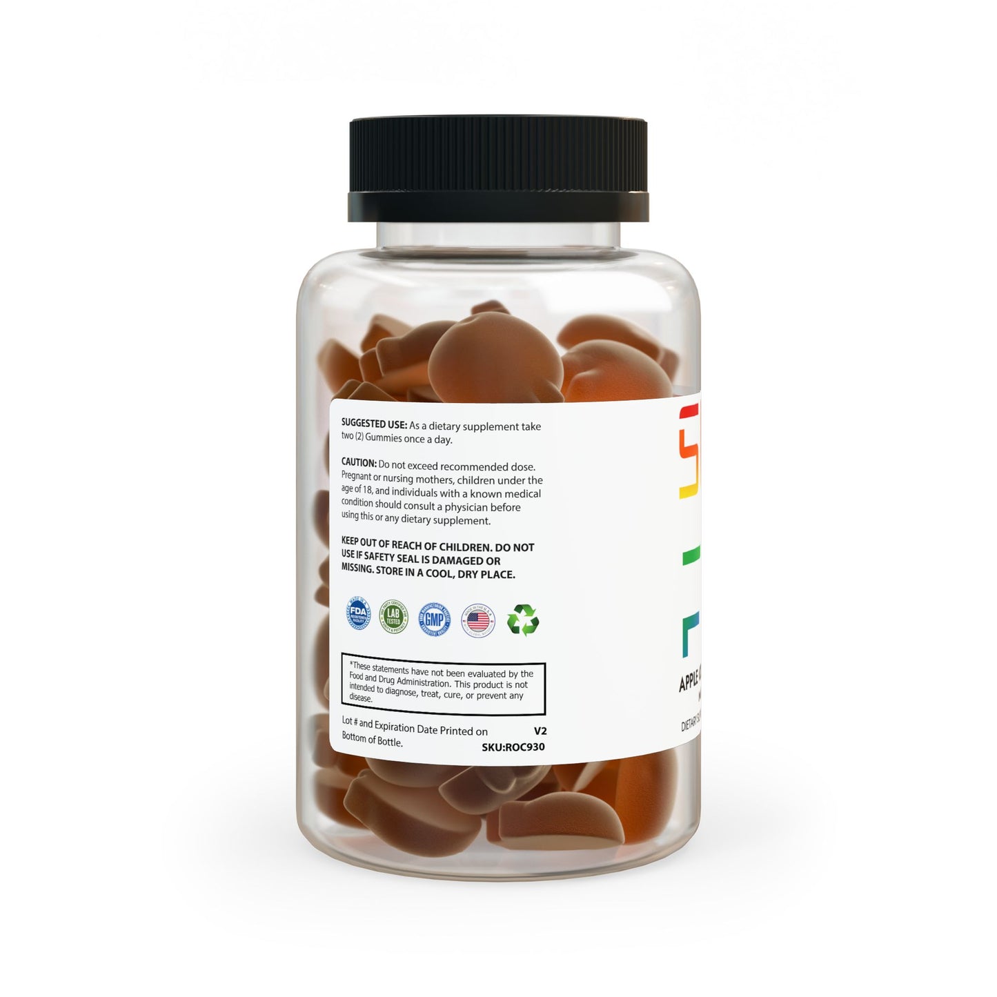 Apple Cider Vinegar Gummies – Performance & Wellness Support (60 Gummies)