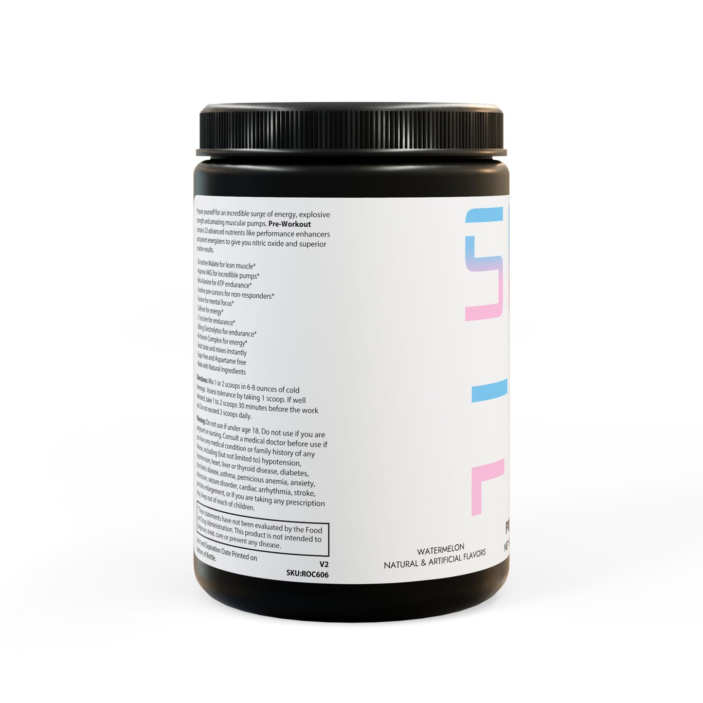 Watermelon Pre-Workout – Energy, Focus & Performance Support (45 Servings)