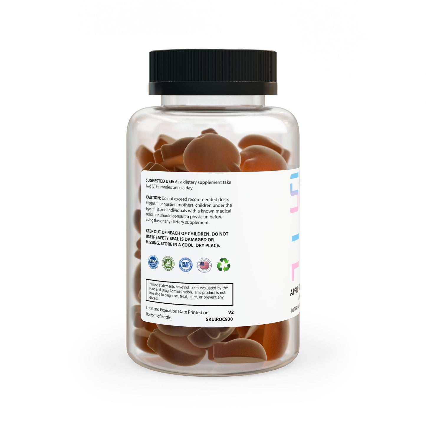 Apple Cider Vinegar Gummies – Performance & Wellness Support (60 Gummies)
