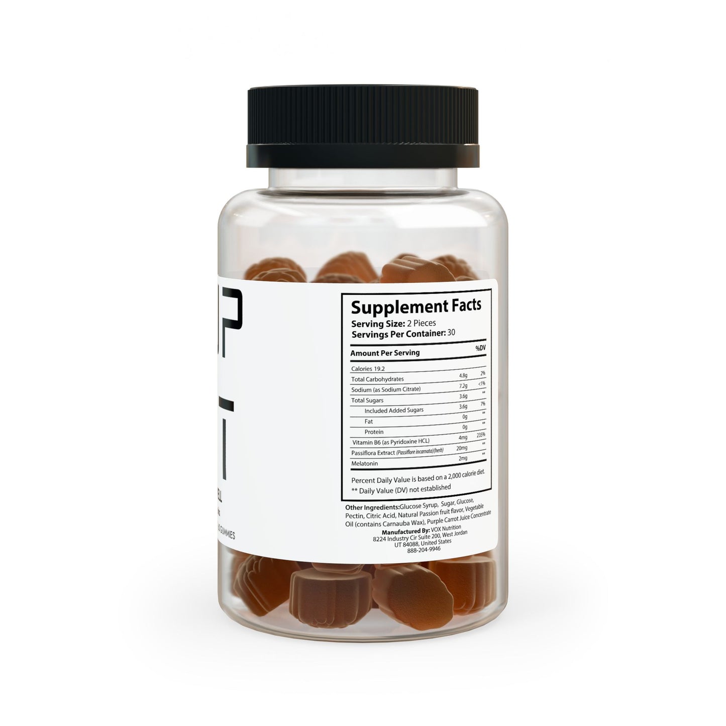 Sleep Well Gummies – Nighttime Recovery & Relaxation (60 Gummies)
