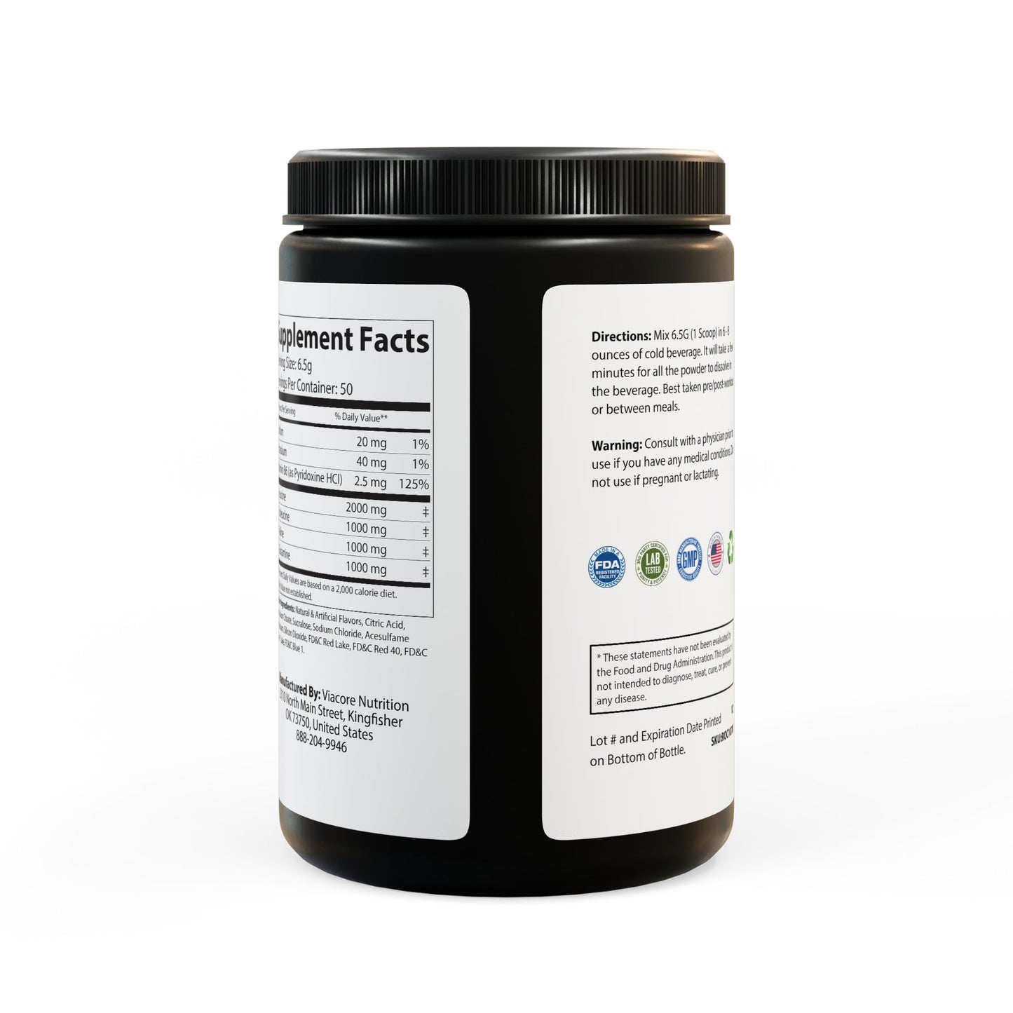 BCAA Performance & Recovery – Grape Flavor (50 Servings)