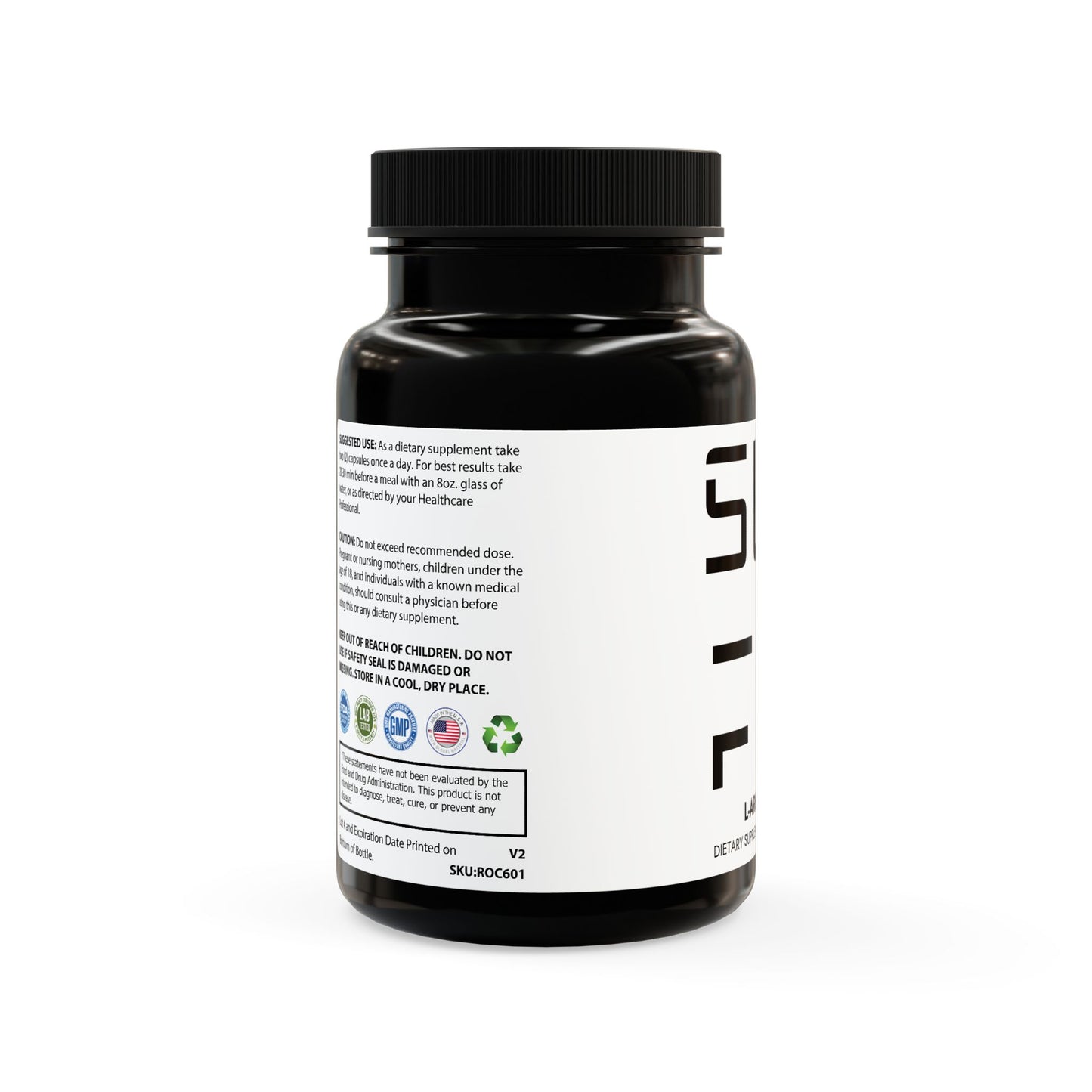 L-Arginine + Citrulline – Power Pump Performance Formula (60 Capsules)