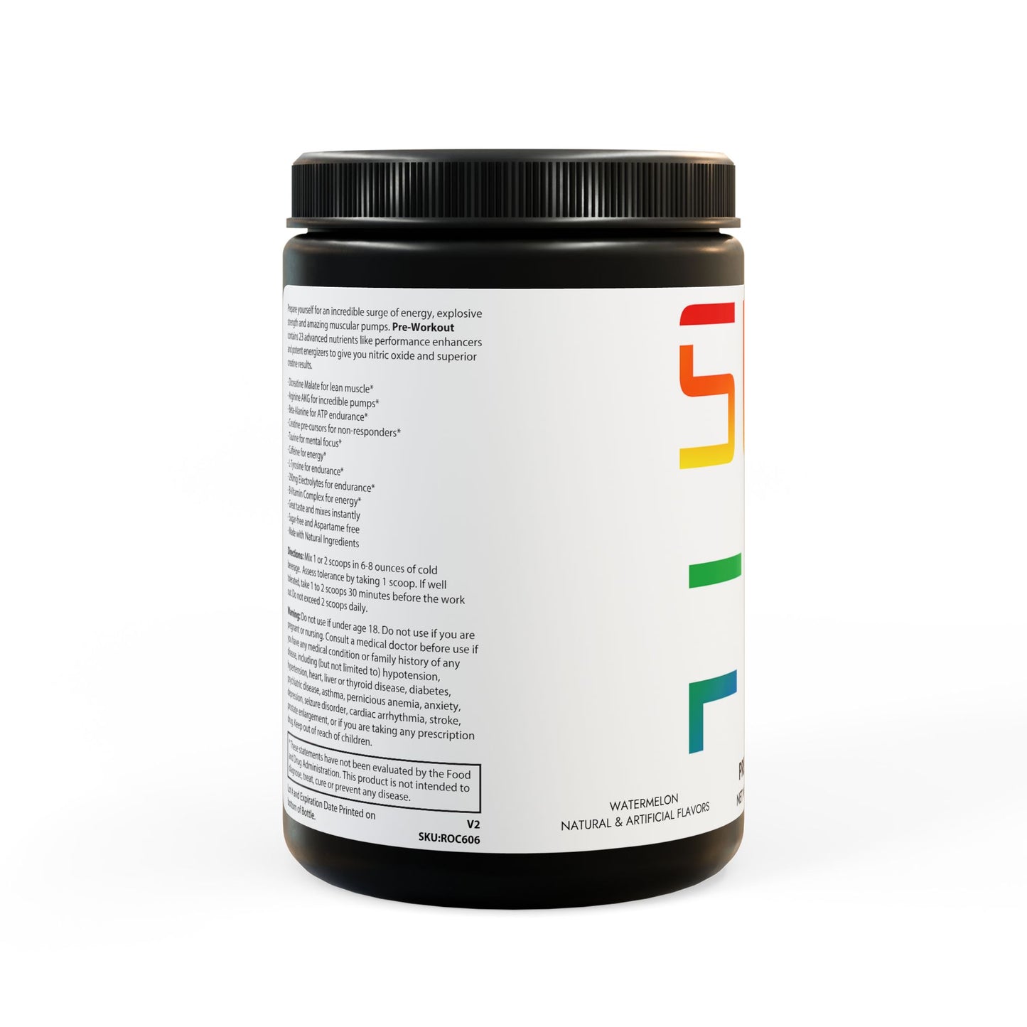 Watermelon Pre-Workout – Energy, Focus & Performance Support (45 Servings)