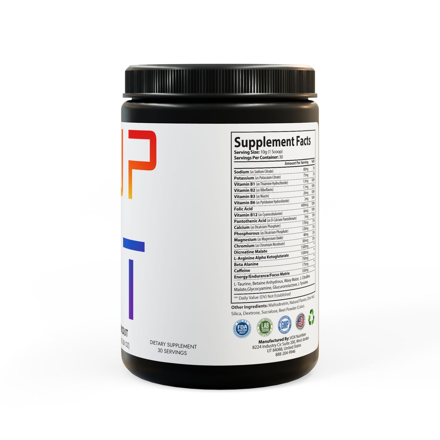 Watermelon Pre-Workout – Energy, Focus & Performance Support (45 Servings)