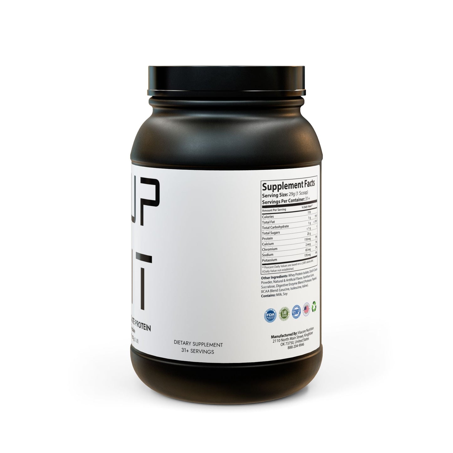 Whey Isolate Protein Supplement – Strength Meets Recovery (907g, 2lb)