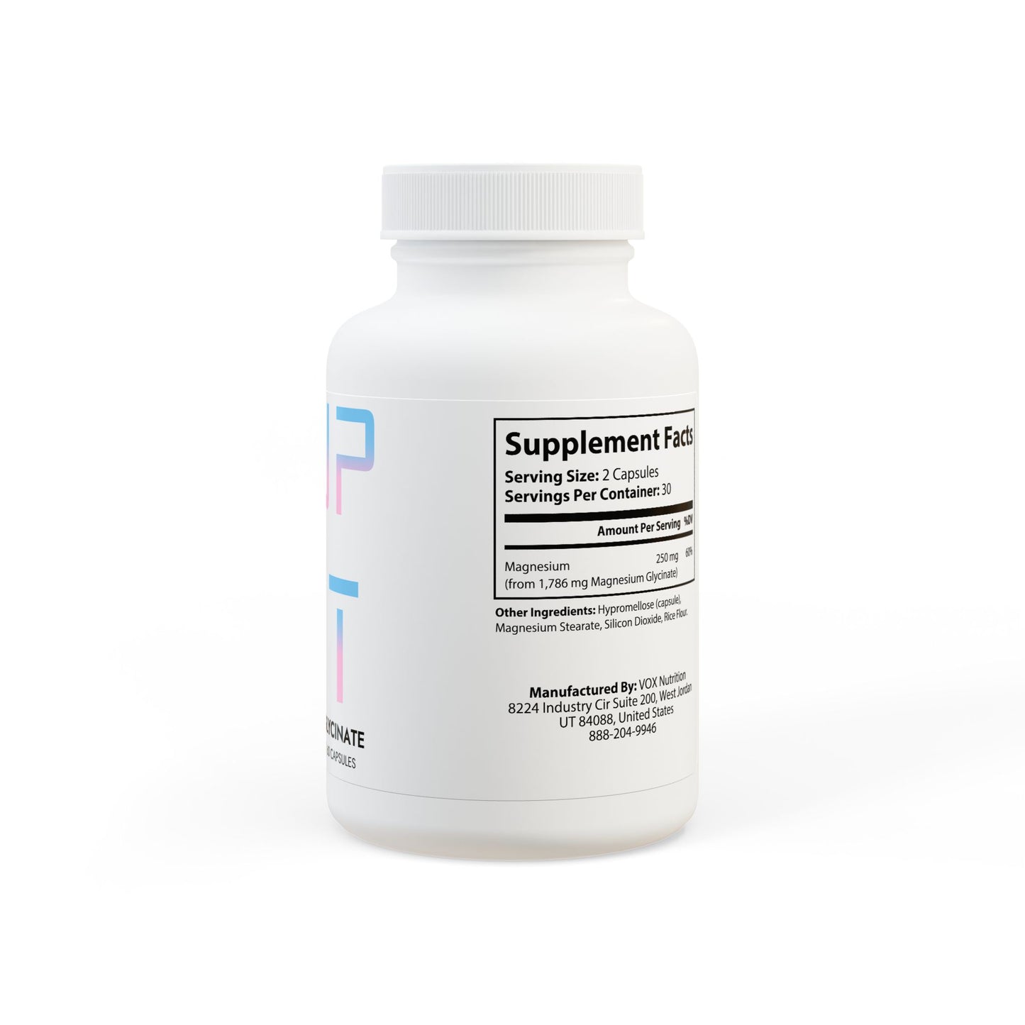 Magnesium Glycinate – Daily Performance Support (60 Capsules)
