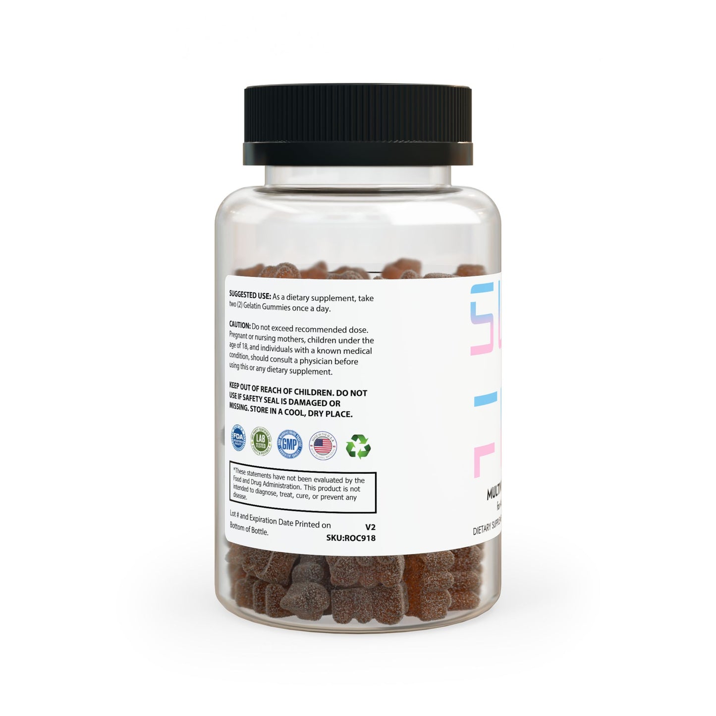 Multivitamin Gummies – Daily Wellness & Energy Support (Strawberry Flavor)