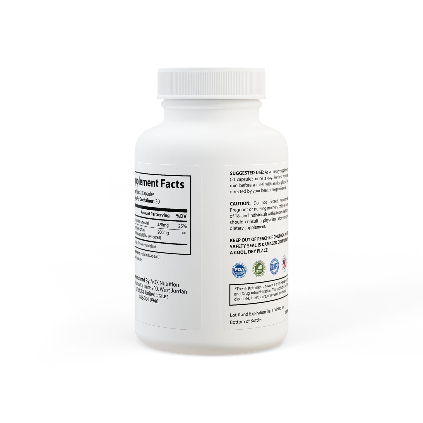 5-HTP Sleep Support – Mood & Rest Formula (60 Capsules)