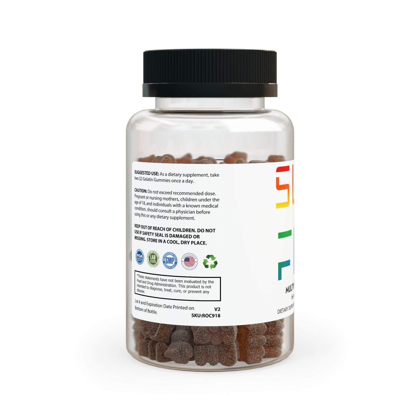 Multivitamin Gummies – Daily Wellness & Energy Support (Strawberry Flavor)