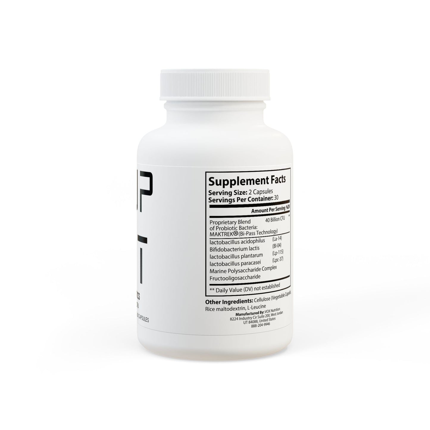 Probiotic Supplement – Gut Health Meets Performance (60 Capsules)