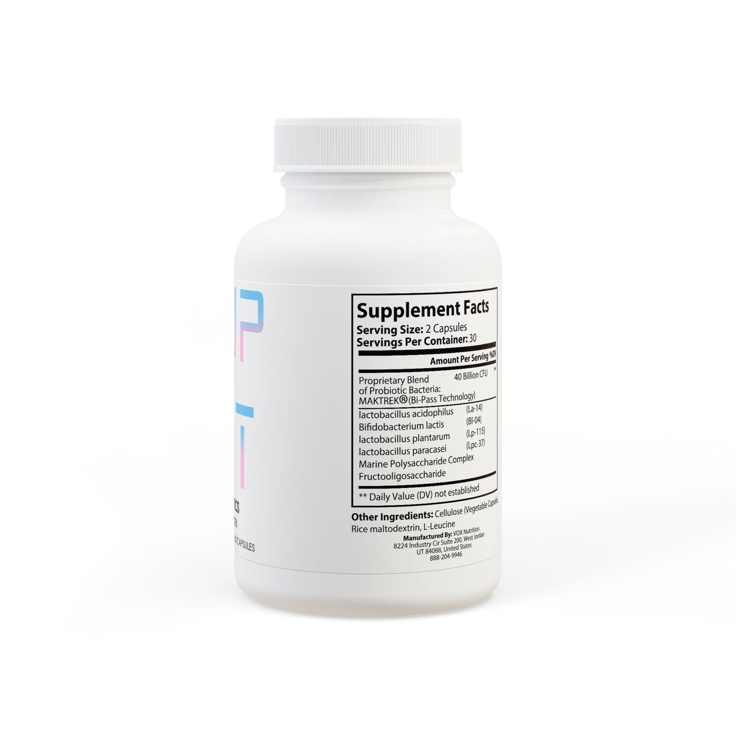Probiotic Supplement – Gut Health Meets Performance (60 Capsules)