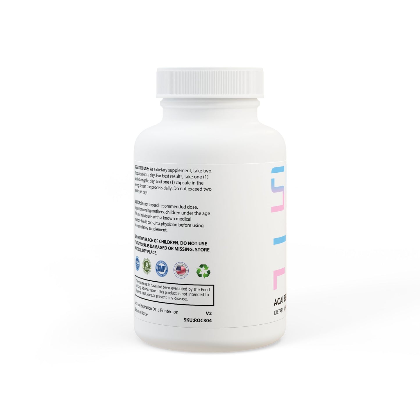 Acai Berry Complex – Digestive & Detox Support (60 Capsules)