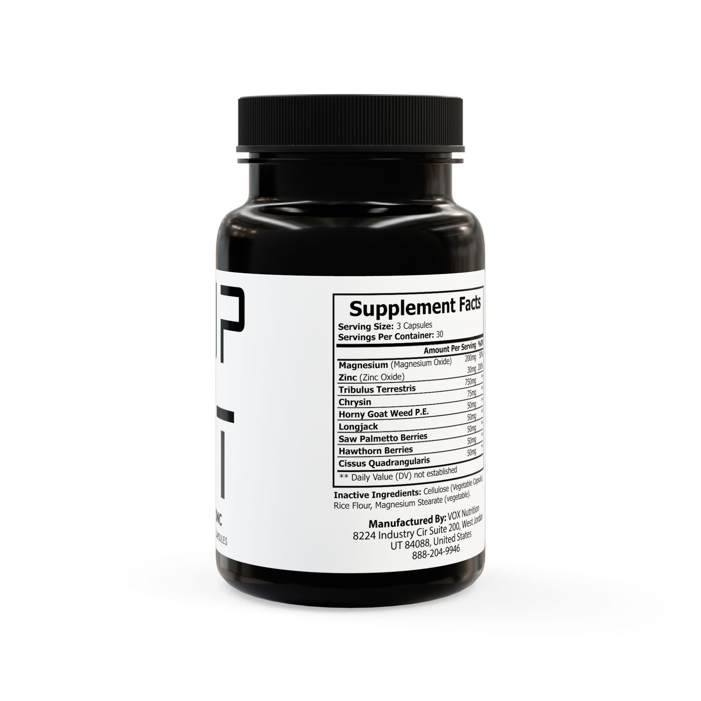 Magnesium + Zinc Complex – Strength, Performance, Recovery (90 Capsules)