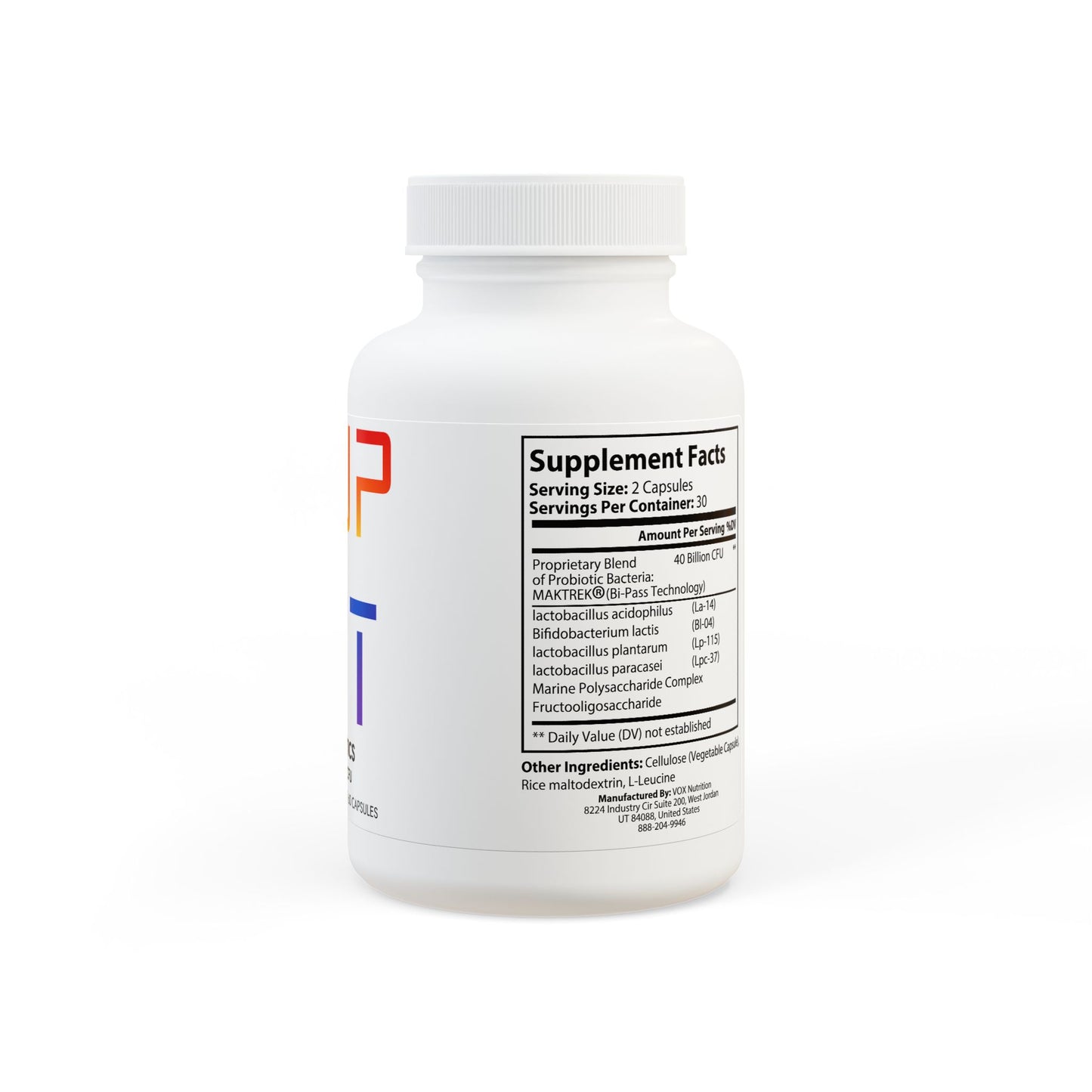 Probiotic Supplement – Gut Health Meets Performance (60 Capsules)