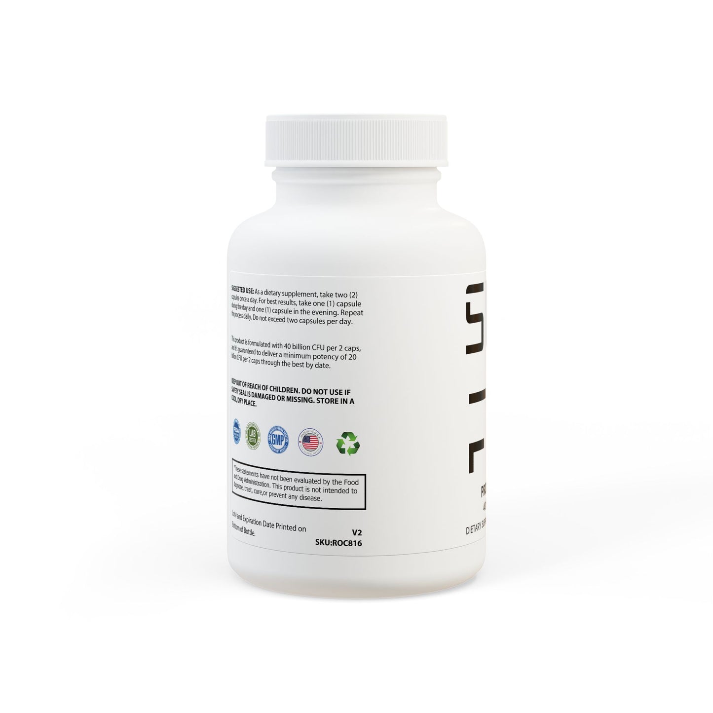 Probiotic Supplement – Gut Health Meets Performance (60 Capsules)