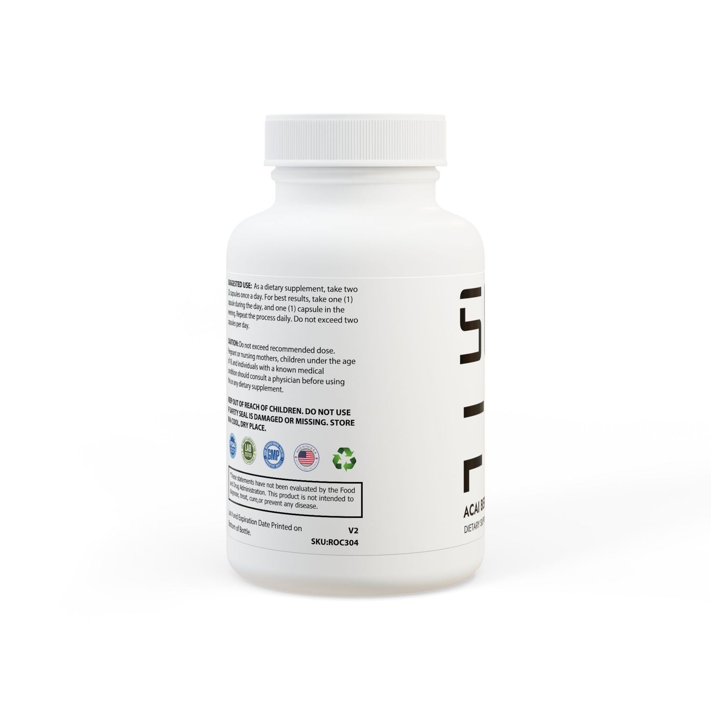 Acai Berry Complex – Digestive & Detox Support (60 Capsules)