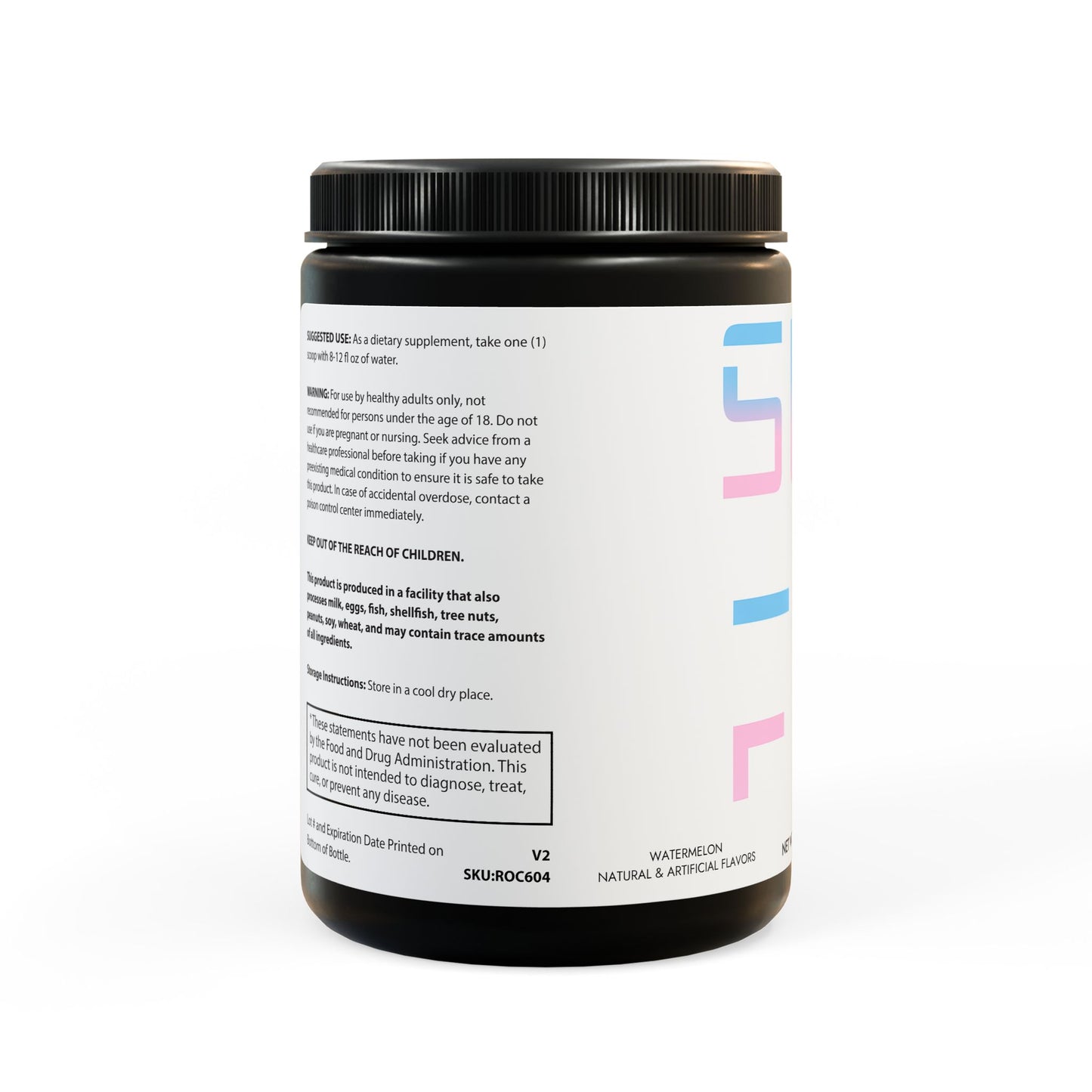 BCAA Muscle Support – Watermelon Flavor (50 Servings)